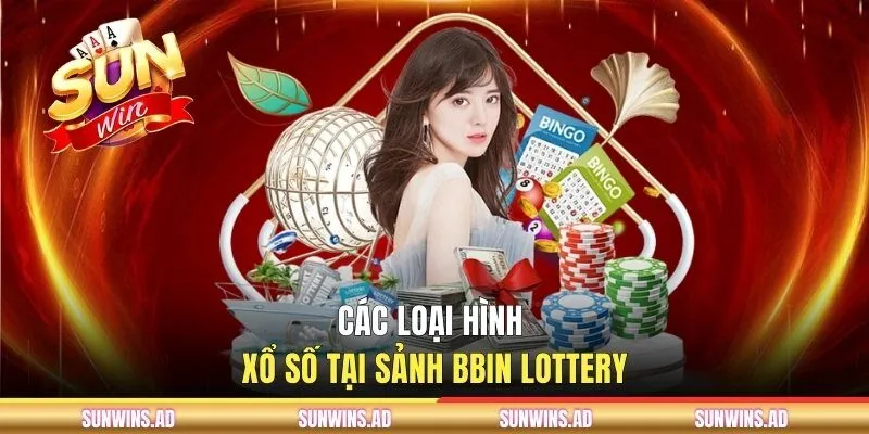 BBin Lottery - Sảnh Xổ Số Online Hấp Dẫn Cho Bet Thủ 3 Các loại hình xổ số tại sảnh BBin Lottery